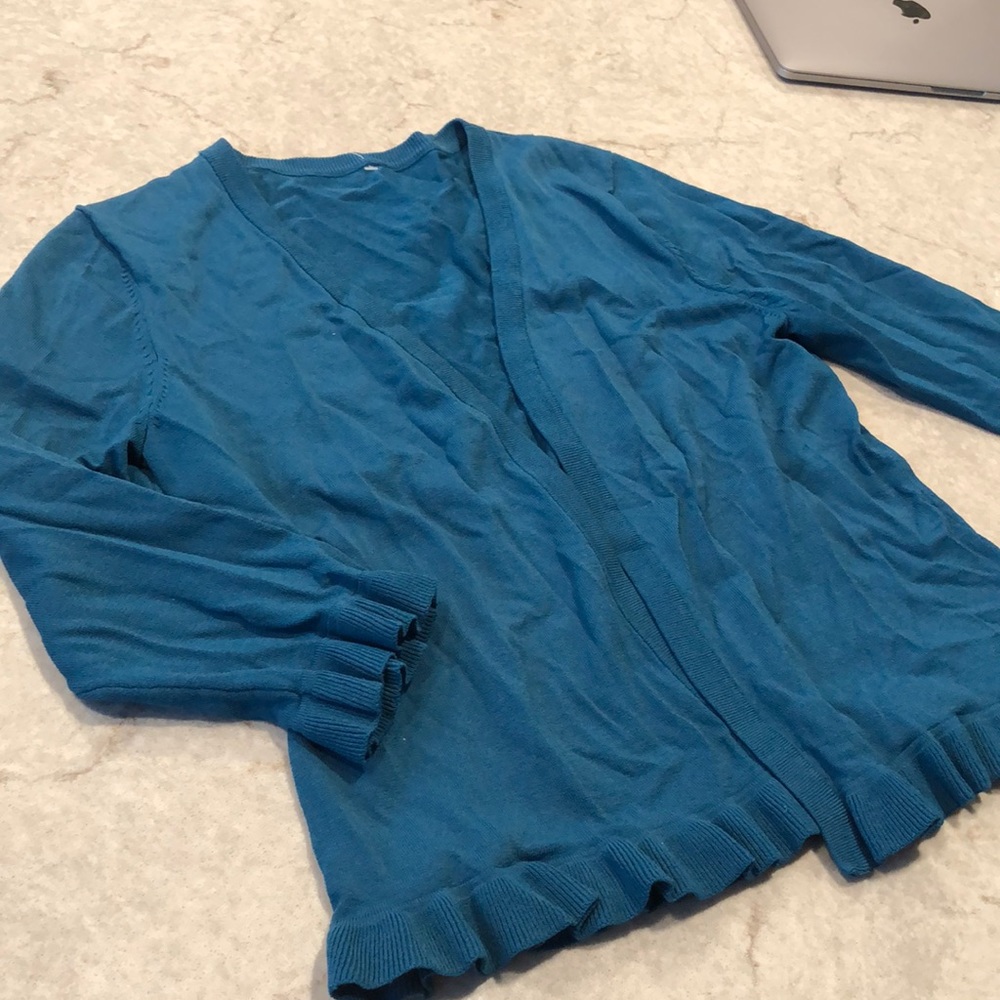 Blue sweater